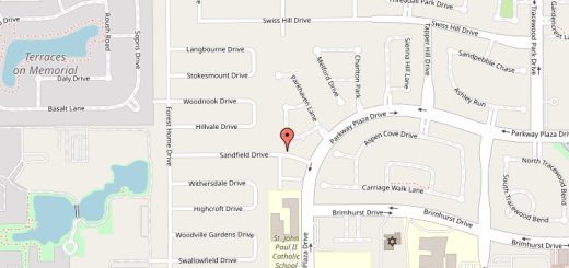 Parkway Villages Map Houston